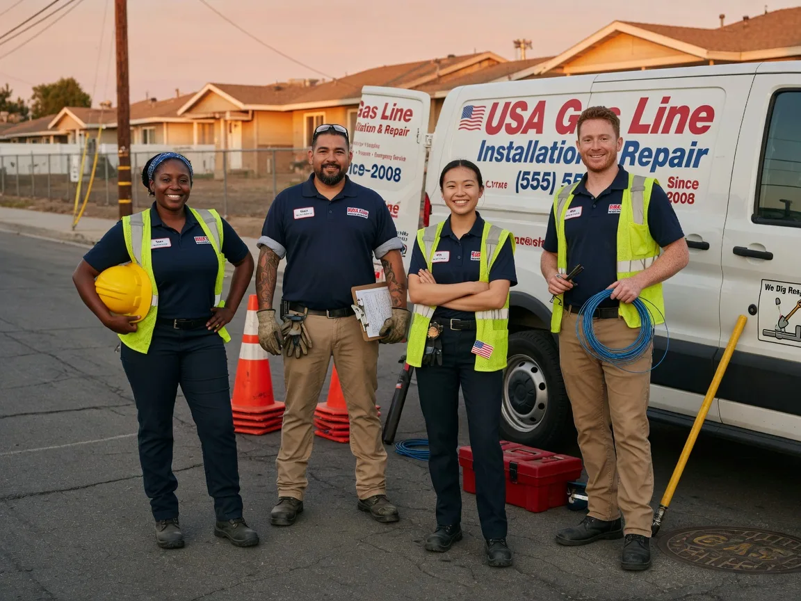 Gas Line Installation company in Adona, AR
